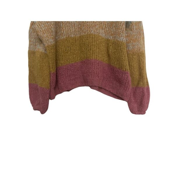 JOHNNY WAS Womens Oversized SVNeck SWEATER Pullover DESERT SUNSET - Picture 3 of 7